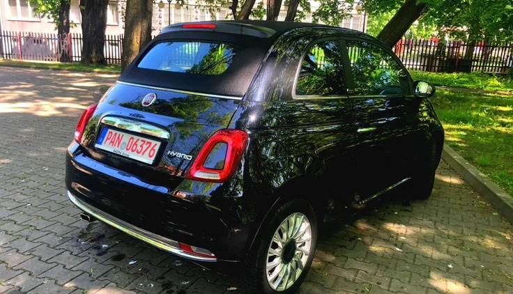 Fiat 500 cena 64000 przebieg: 14500, rok produkcji 2022 z Zabrze małe 232